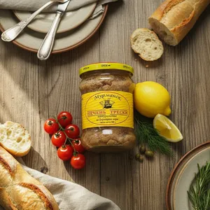 Печень трески "Мурманск" натуральная из Баренцева моря (500 гр.)