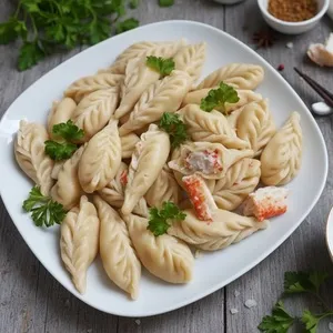 Пельмени с мясом Камчатского краба (500г)