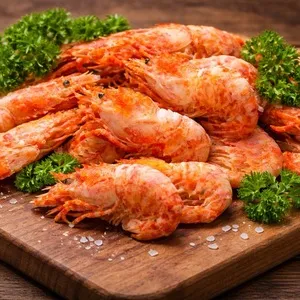 Гренландские креветки (морской дракон) Вылов 2025, 70/90, сухая заморозка (750 гр)