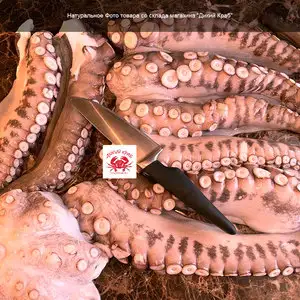Осьминог целый, огромный 3-5 кг (замороженный очищенный)