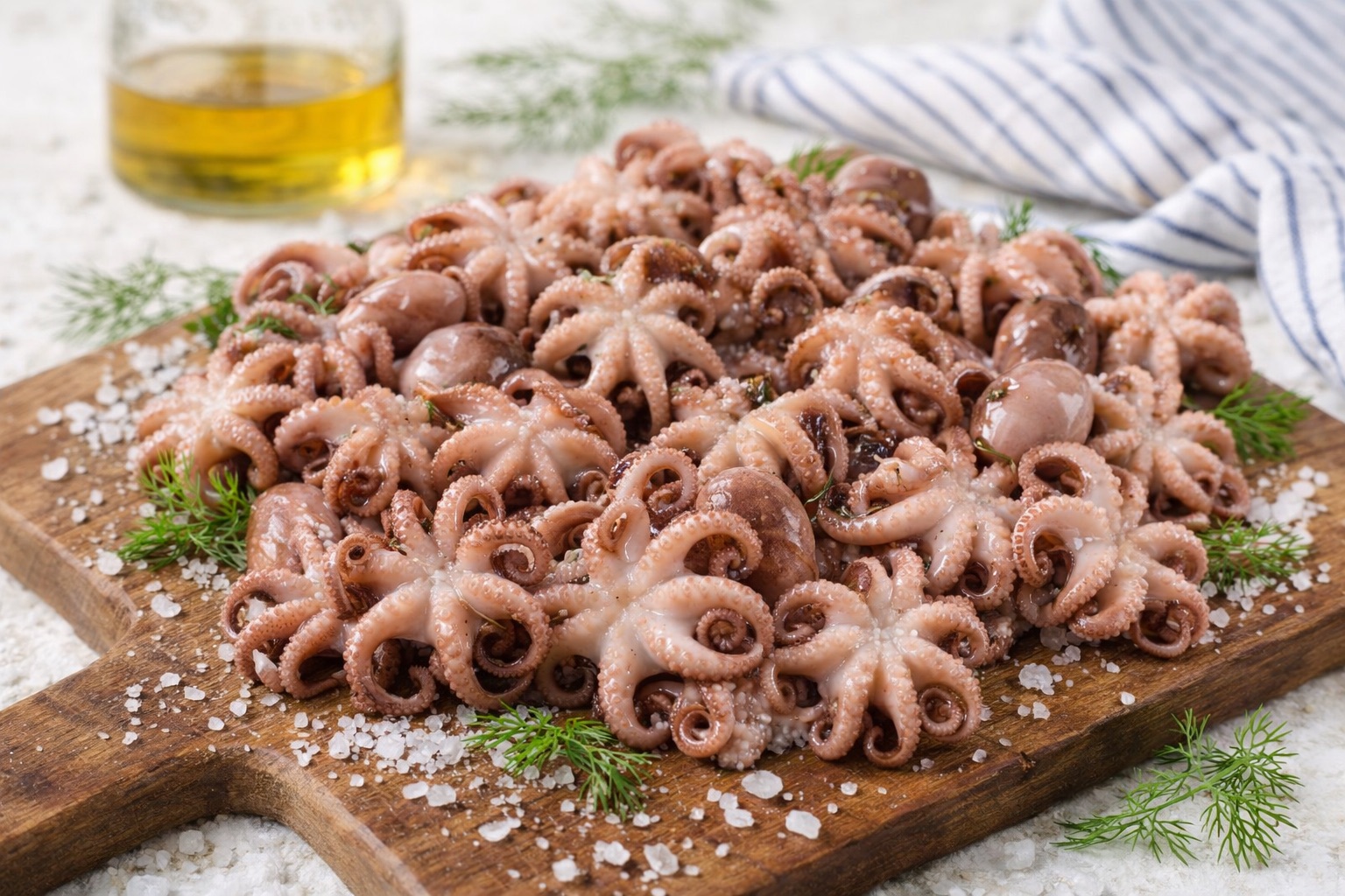 Осьминоги молодые сухая заморозка (1 кг.)