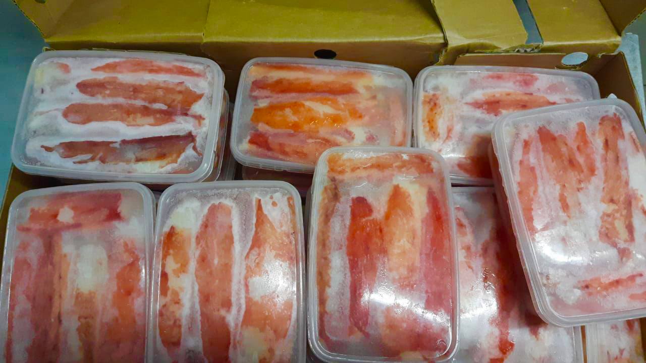 Первая фаланга Камчатского краба Сахалинская / очищенная / экстра-крупная 14-16 см / мясо краба сухой заморозки 1 кг